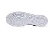 '07 White Black Pebbled Leather