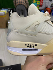Air Jordan 4 × off white