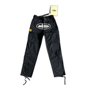 5 STAR BLACK WHITE LOGO YELLOW PATCH CARGO