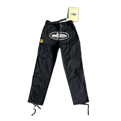 5 STAR BLACK WHITE LOGO YELLOW PATCH CARGO