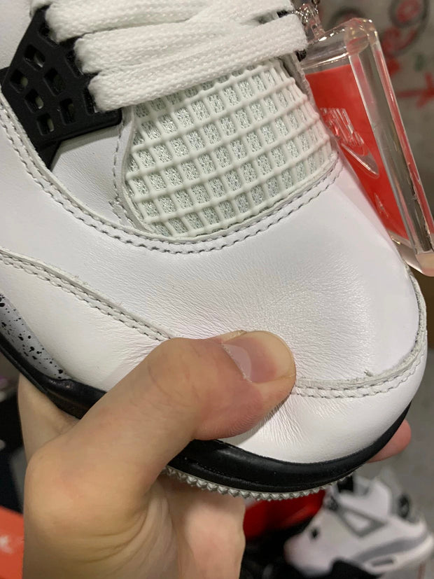 Air Jordan 4 Retro White Cement