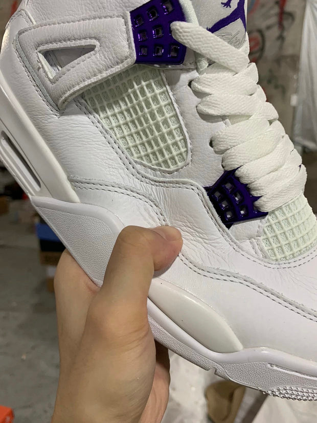 Air Jordan 4 Retro Purple Metallic