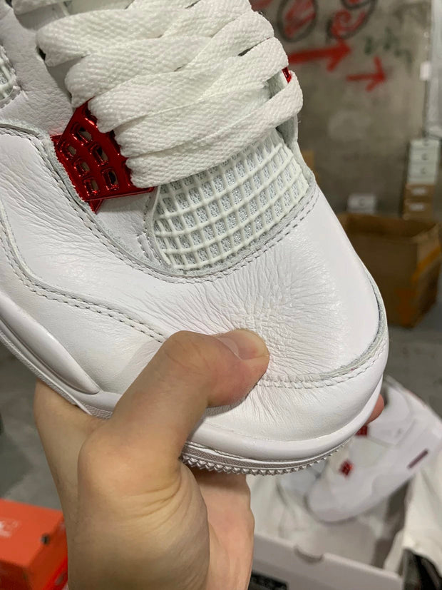 Air Jordan 4 Metallic Red"