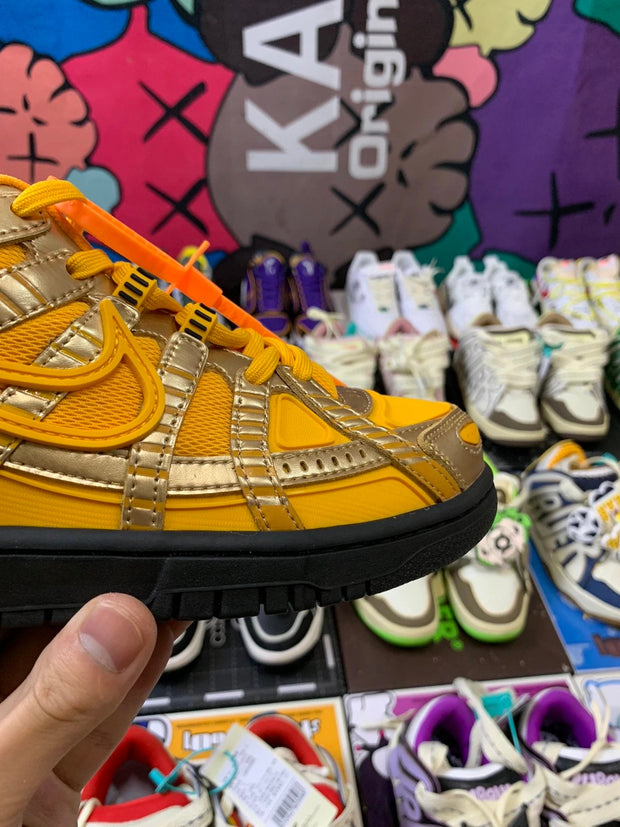VIRGIL ABLOH Off-White™ x Nike Air Rubber Dunk"University Gold"2.0