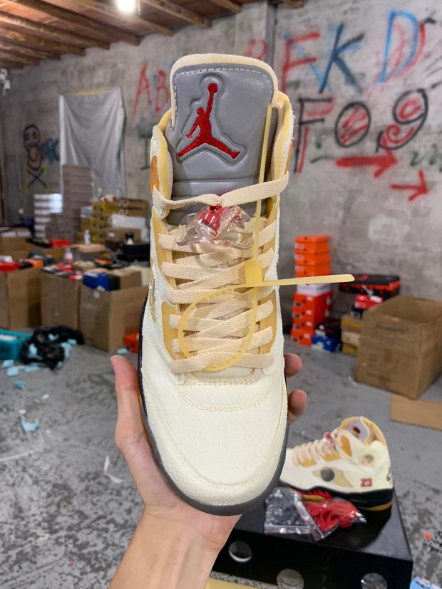 Air Jordan 5 x off white