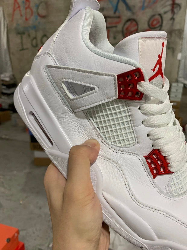 Air Jordan 4 Metallic Red"