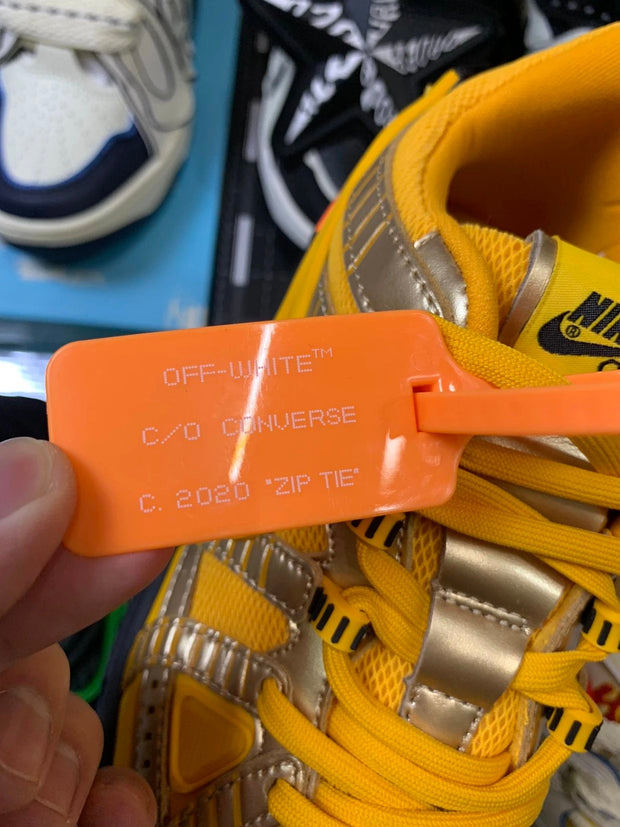 VIRGIL ABLOH Off-White™ x Nike Air Rubber Dunk"University Gold"2.0