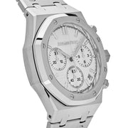 Audemars Piguet Royal Oak 26240ST.OO.1320ST.07 Selfwinding Chronograph Steel White Dial