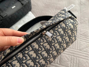 Dior embroidered messenger bag