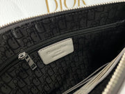 Dior diamond pattern clutch