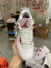 Air Jordan 4 Metallic Red"