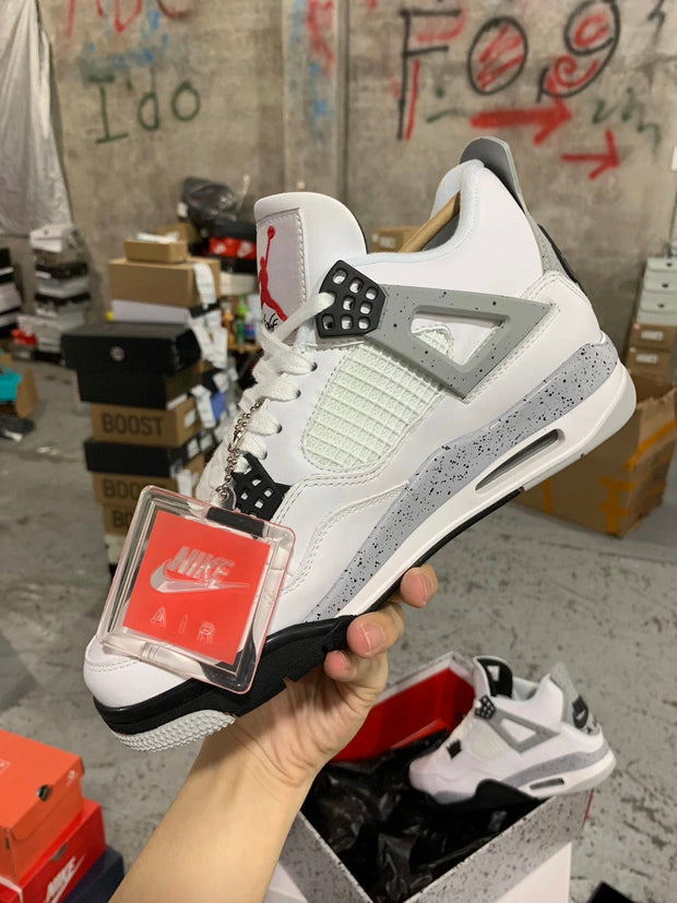 Air Jordan 4 Retro White Cement