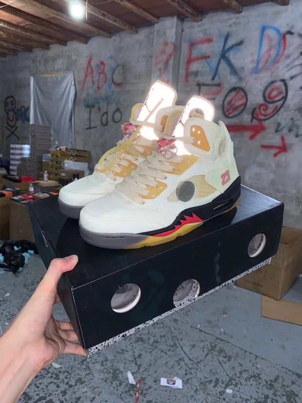 Air Jordan 5 x off white