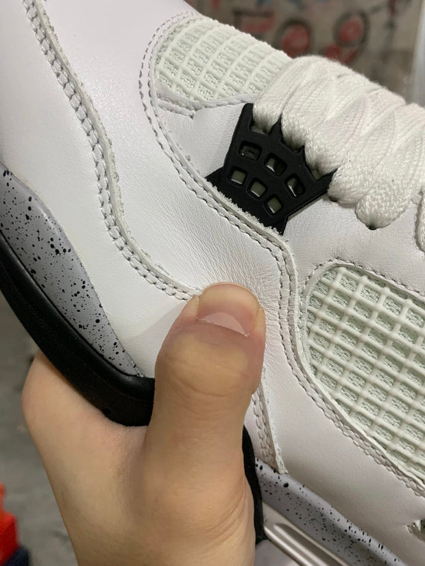 Air Jordan 4 Retro White Cement