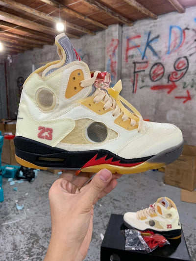 Air Jordan 5 x off white