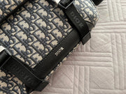 Dior embroidered messenger bag