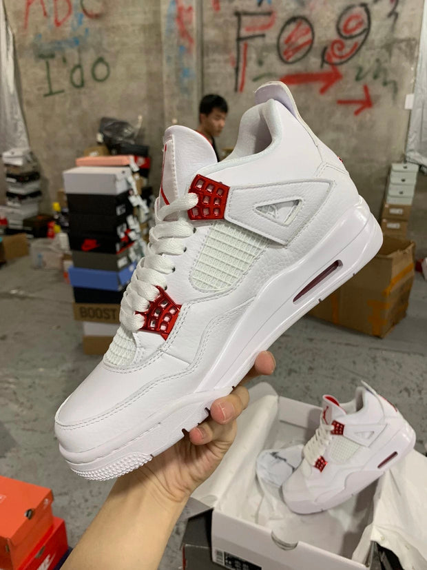 Air Jordan 4 Metallic Red"