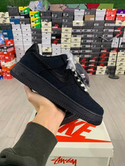 Stussy x Nike Air Force 1 '07 "Black Cool"