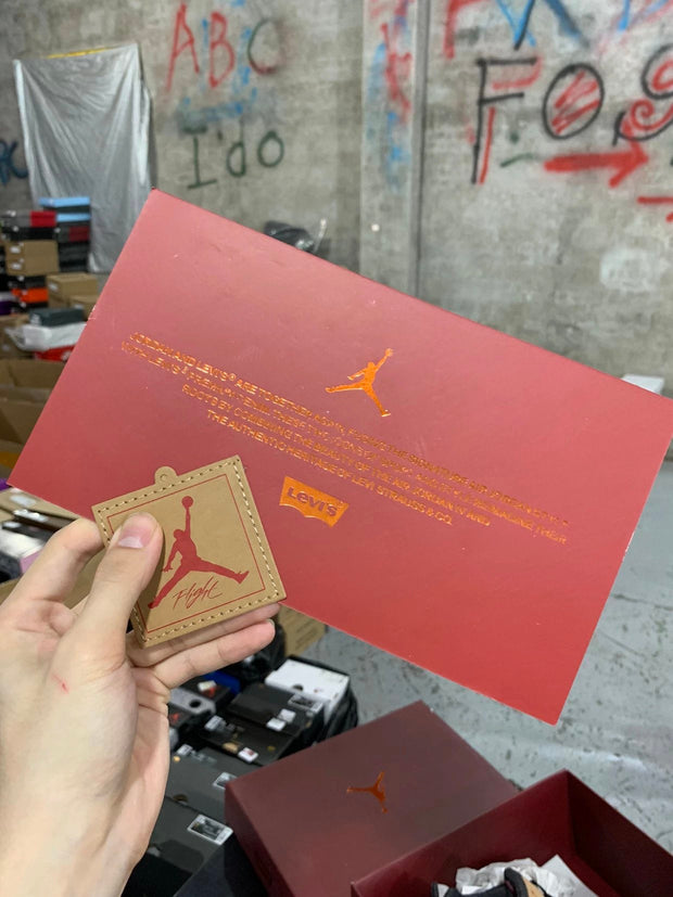 Air Jordan 4 Retro X Levis