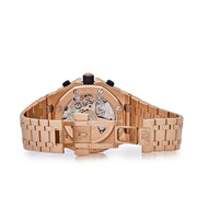 Audemars Piguet Royal Oak Offshore 26238OR.OO.2000OR.01 Chronograph ‘Brick’ Rose Gold Blue Dial