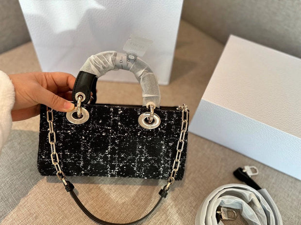 Dior woolen Princess Diana bag