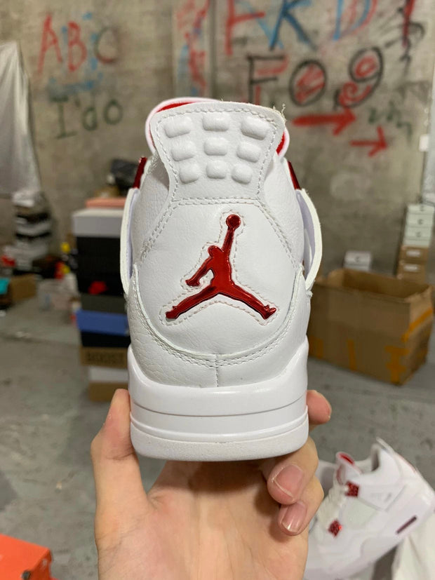 Air Jordan 4 Metallic Red"