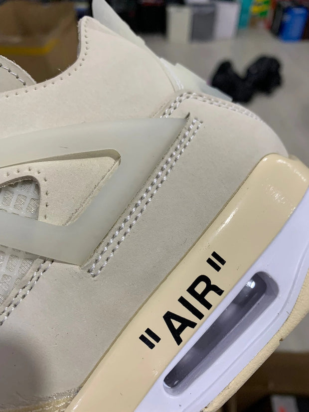 Air Jordan 4 × off white