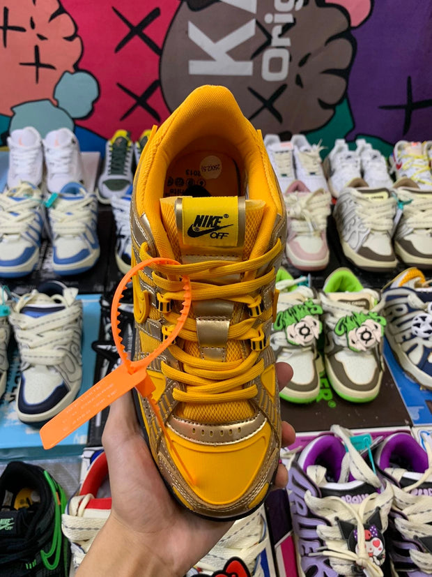 VIRGIL ABLOH Off-White™ x Nike Air Rubber Dunk"University Gold"2.0