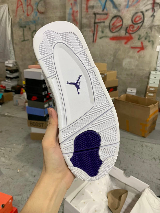 Air Jordan 4 Retro Purple Metallic