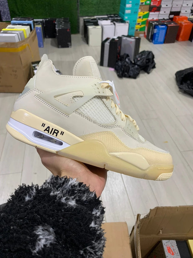Air Jordan 4 × off white