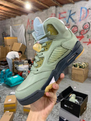 Air Jordan 5 Retro " Jade"
