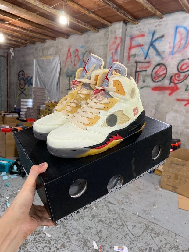 Air Jordan 5 x off white