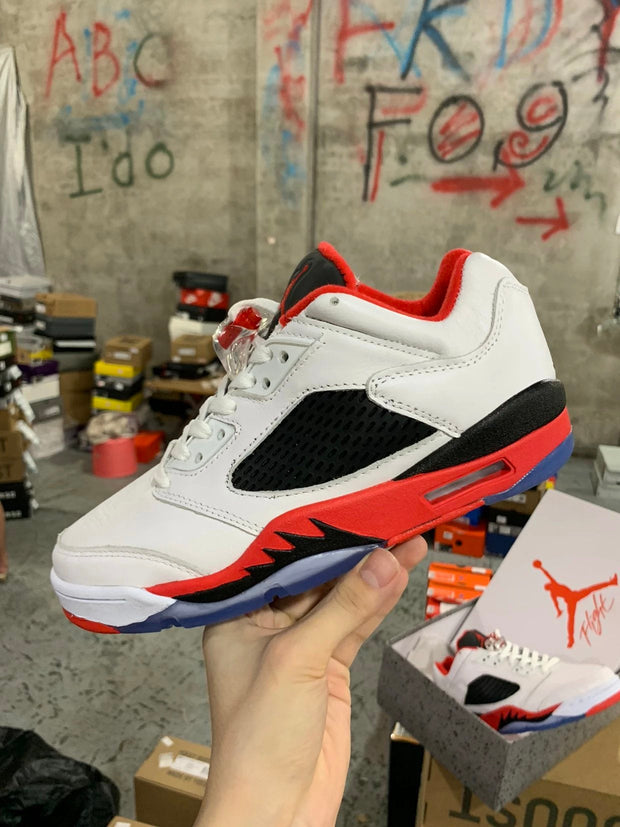 Air Jordan 5 Retro Low Fire Red