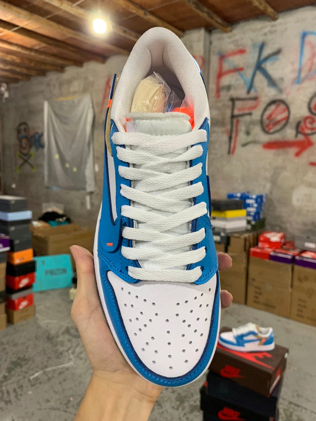 OFF-WHITE x Air Jordan 1 Retro Low OG “UNC”