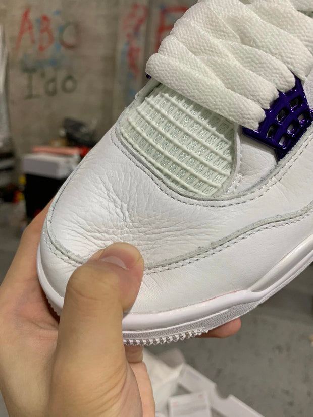 Air Jordan 4 Retro Purple Metallic