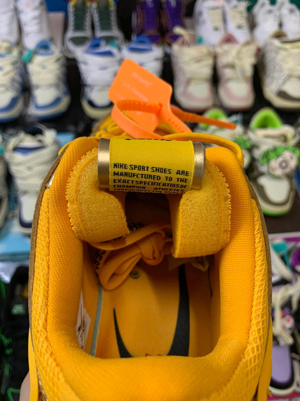 VIRGIL ABLOH Off-White™ x Nike Air Rubber Dunk"University Gold"2.0