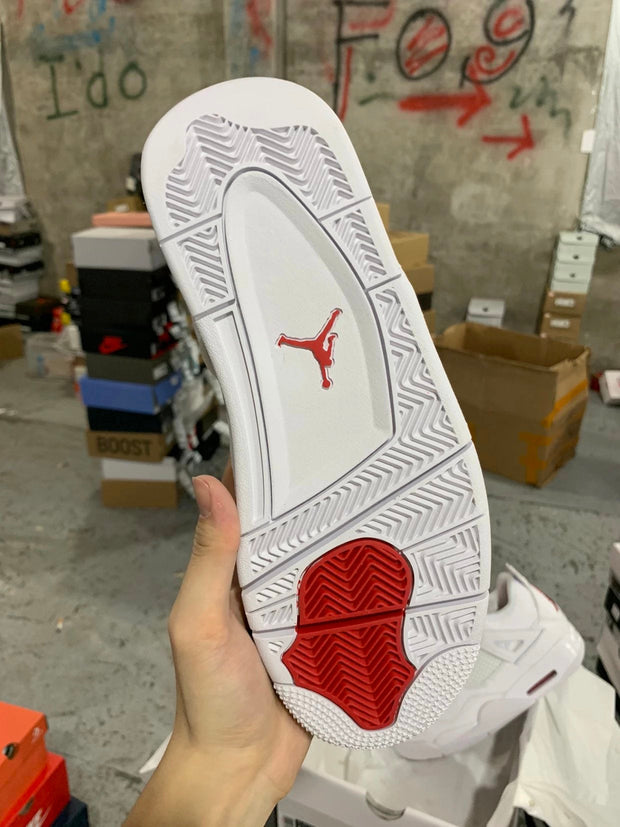 Air Jordan 4 Metallic Red"