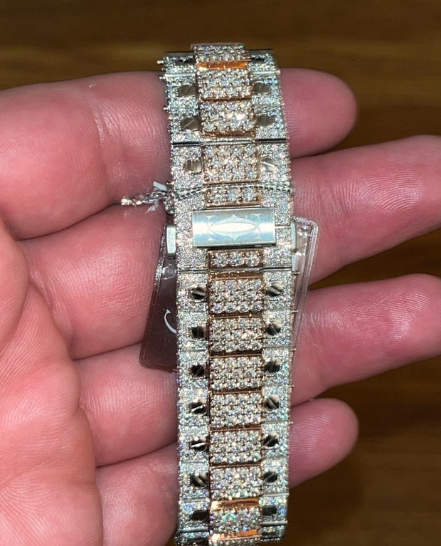 Cartier Santos vvs Moissanite
