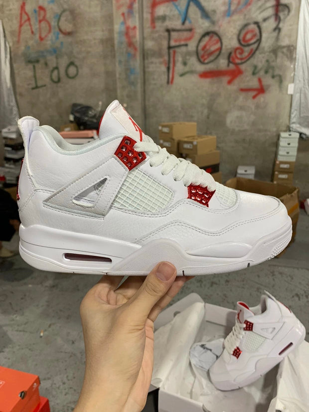 Air Jordan 4 Metallic Red"