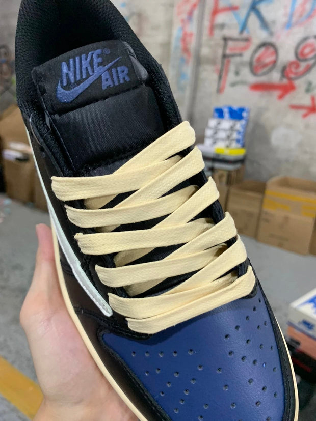 fragment design x Travis Scott x Nike Air Jordan 1 Low OG SP"Black/Midnight Navy"