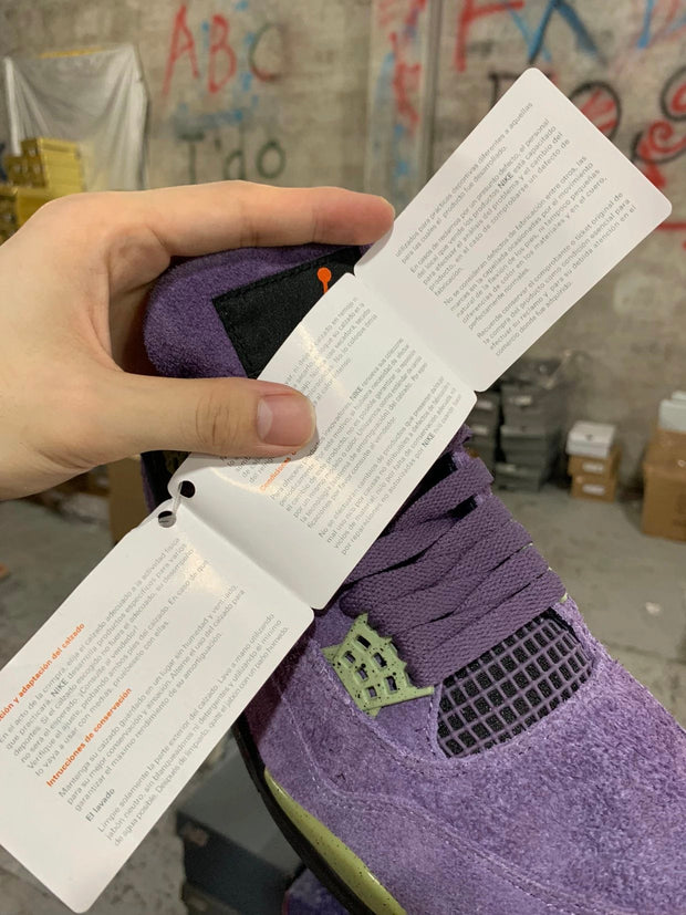Air Jordan 4 Retro“Canyon Purple”