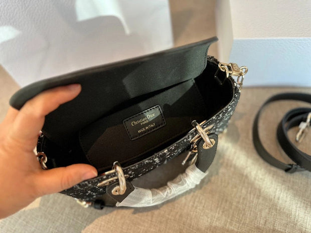 Dior woolen Princess Diana bag