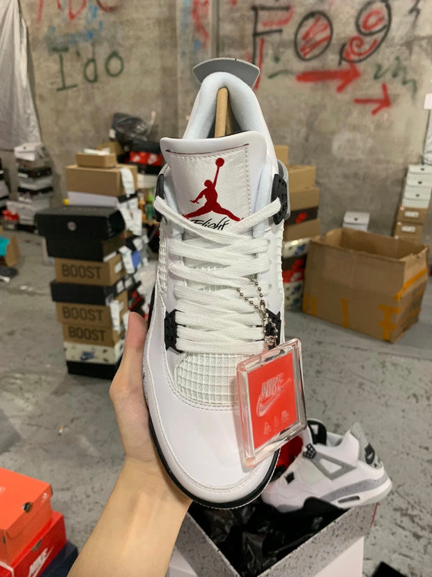 Air Jordan 4 Retro White Cement