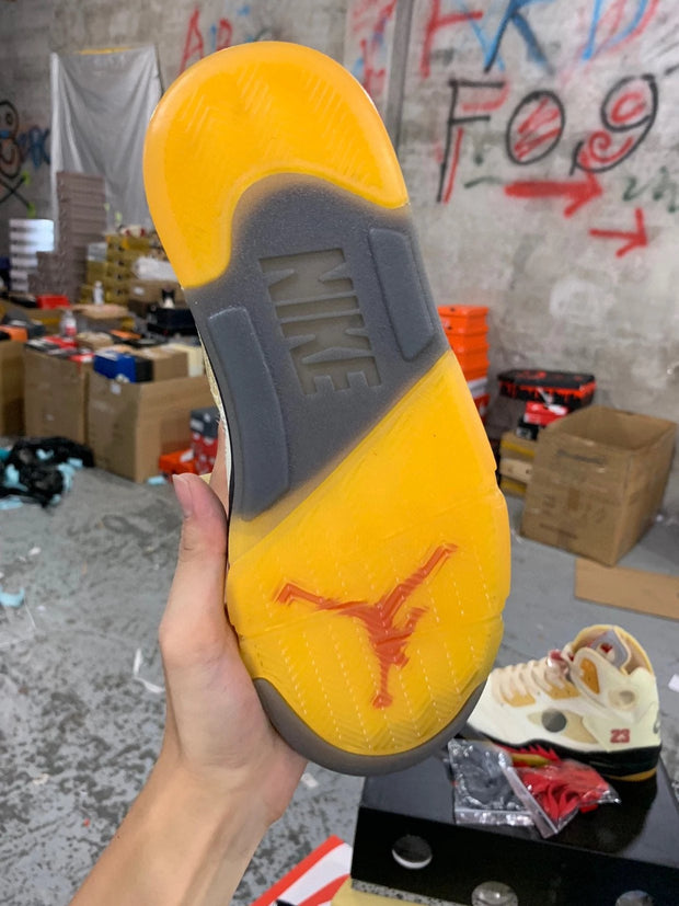 Air Jordan 5 x off white