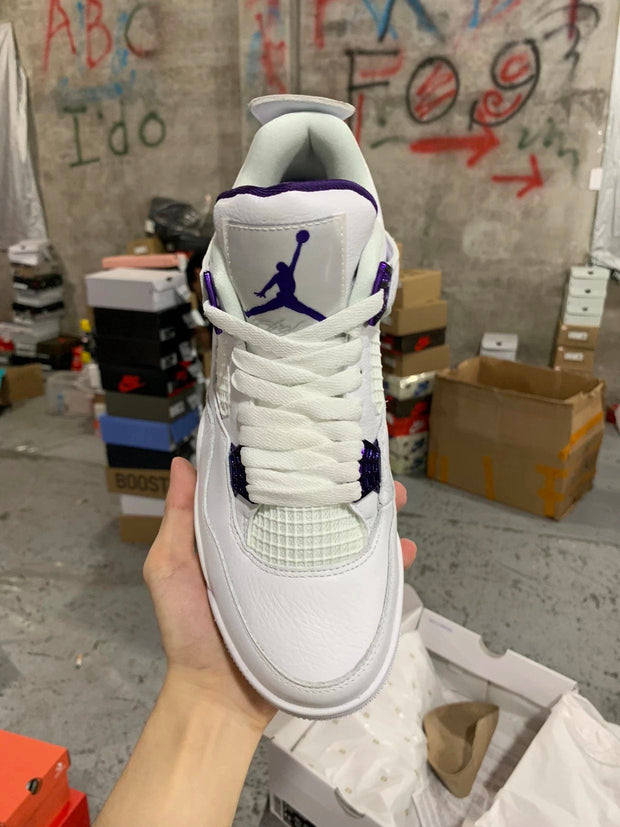 Air Jordan 4 Retro Purple Metallic