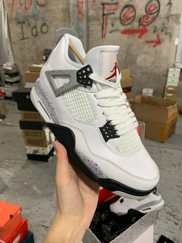 Air Jordan 4 Retro White Cement