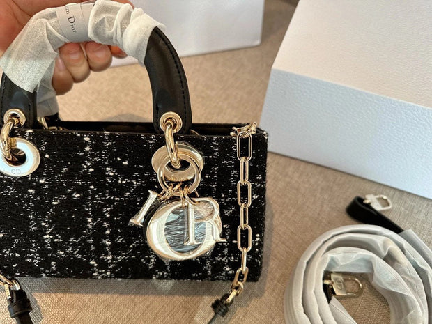 Dior woolen Princess Diana bag