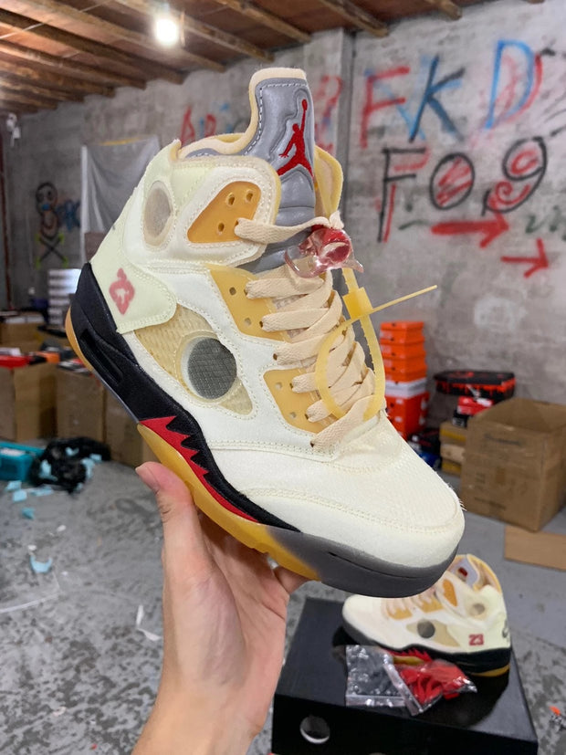 Air Jordan 5 x off white