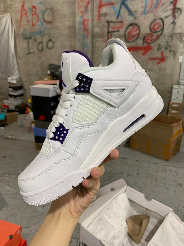 Air Jordan 4 Retro Purple Metallic