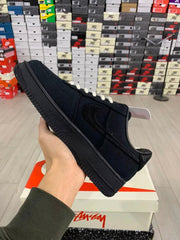 Stussy x Nike Air Force 1 '07 "Black Cool"